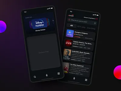 A Remote for breakthrough, not backup airtel animation app app design branding case study dark design hotstar netflix ott player prime video ui ux video watch watching
