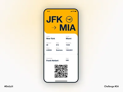 Daily UI 024 • Boarding Pass 024 100daychallenge air plane airline system airlines boarding pass daily 24 dailyui dailyui024 dailyuichallenge destination flight app flight search minimal plane plane ticket ticket travel trip ui