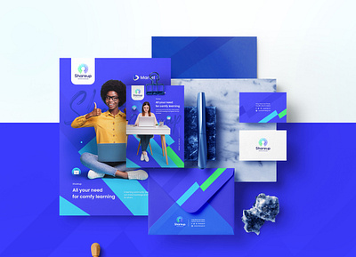 shareup 3d animation brand brand identity branding color creative design graphic design illustration logo love martel motion graphics ui ux vector