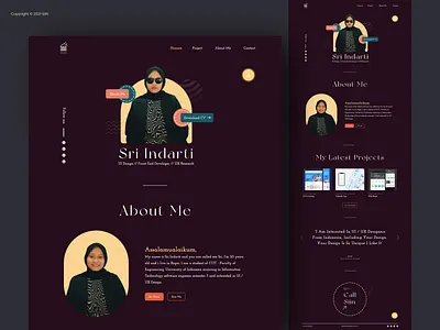Personal Portfolio Website branding business clean colorfull darkmode design designportfolio landing landing page personal portfolio ui uiwebsite web design web page website website design