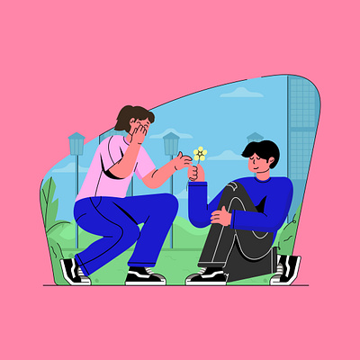Our Own World animation art design empty state flat flat illustration graphic design illustration ui