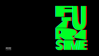 FUTURISME branding illustration