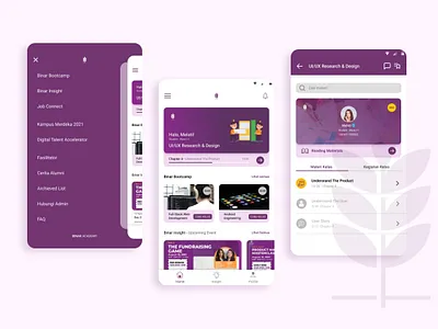 Redesign Binar Academy App app binar academy exploration learning app mobile app ui ux