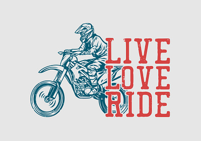 Live Love Ride vintage