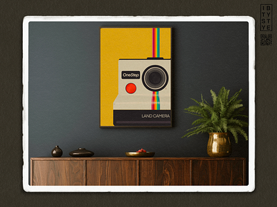 Land Camera adobeillustator design illustration ipadproart polaroid procreate textured