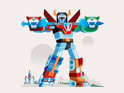 Voltron, Defender of the Universe mech voltron