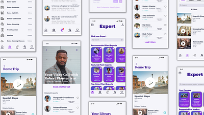 Expert: Responsive App Pairing Knowledge Seekers with Experts design photoshop prototyping ui usability testing user research ux wireframing