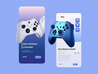 Xbox Mobile App app design ui ux