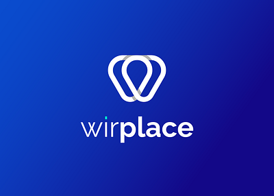 wirplace branding design icon identity lattermark location locationlogo logo logocreation logodesigner logoes logofolio logoidea logomaker minimal modernlogo placelogo vector w wlatterlogo