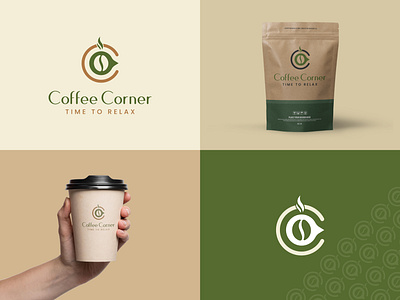 Coffee Corner- Branding & Packaging design 2021 trend agency branding best shot brand book brand guidline branding branding kit dribbble best shot graphic design logo logo design mobile app packaging print design product design ui design ux design website