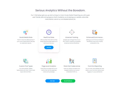 Analytics Features branding clean design dribbble flate graphic design logo template ui ux