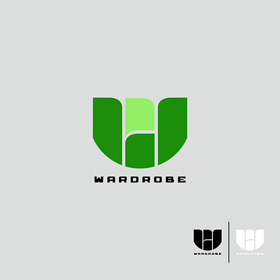 W logo company icon logo text