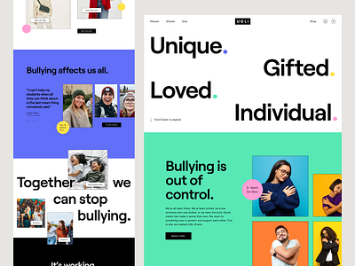 UGLI Website app clean modern redesign ugli ui webdesign website