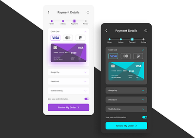 Credit Card Checkout - Mobile App app clean dailyui design ui ux