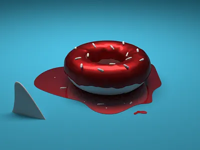 Guilty Pleasure 3d blender design model render