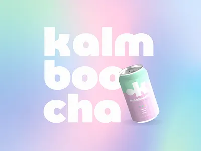 Kalmboocha (Logo & Brand Design) beverage brand design brand identity branding business card design florida graphic design kombucha logo logotype mockup orlando packaging social media vector