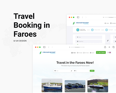 Travel Booking in Faroes app branding design graphic design graphic design illustration ui ui ux design ux