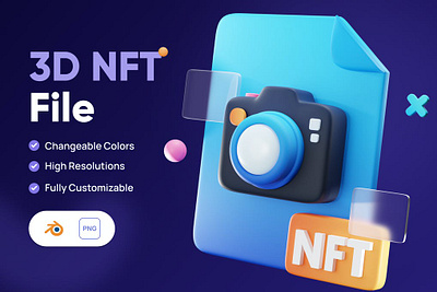 3D NFT File Icon 3d 3d art 3d illustration app art blockchain concept crypto design ethereum graphic design icon icon design illustration illustrations logo nft nft file ui ux