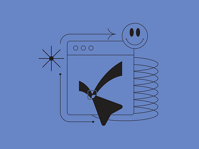 Check / done illustration from Tokyo Illustrations 1.0 ⛩ check design digital done illustration kapustin linear outline tokyo vector