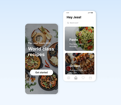 Recipes dailyui