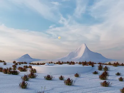 landscape illustration 3d 3d illustration design environmental graphic design graphics illustration landscape