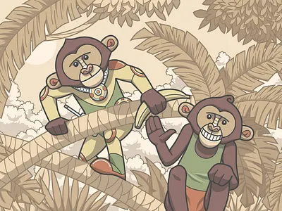 Catalyst (character scene) illustration mind trackers piotr antkowiak