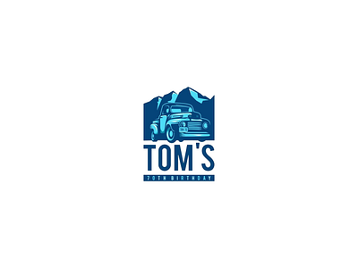 Toms Logo Concept advanture brand branding camping design graphic graphic design logo montains nature ui ux vector