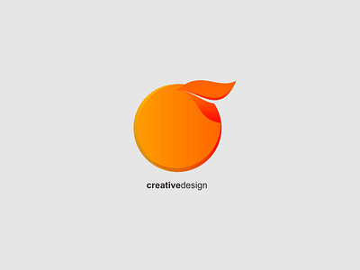 orange fruite logo branding citrus design farm fresh fruite icon logo nature orange shape