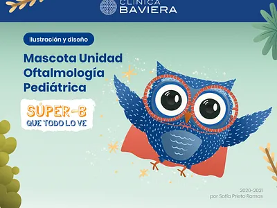 Súper-B que todo lo ve! character design concept art graphic design illustration