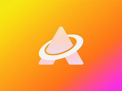 A letter logo with planet, space, galaxy,mass logo exploration. a modern logo abstract branding cosmos design ecommerce galaxy jupiter letter a logo logo logo designer logotype orbit outspace planet saturn server space sphere symbol