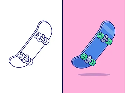 #CatalystTutorial Skateboard🛹 apparel board boy cool game icon illustration jump kids logo skateboard skater sketch sport step by step street stuff style tires tutorial
