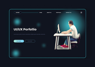 UX UI Designer Portfolio Web Interface homepage design modern design mrirafat tools app ux ui portfolio