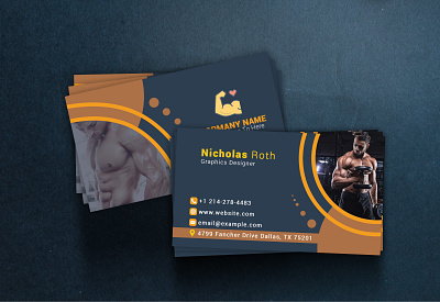 Fitness Business card