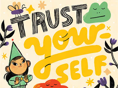 Collab with Rebecca Green! creative pep talk design illustration lettering podcast rebecca green