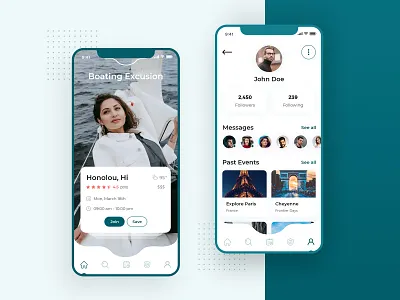 Event Mobile App clean design creative event app event mobile app mobile app mobile application ui ux design