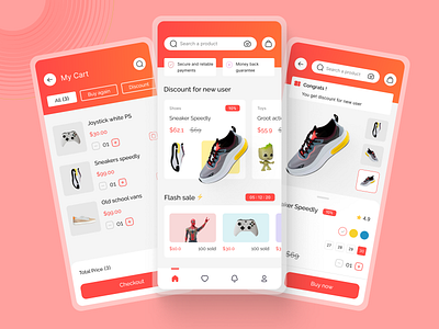 Ali Express Redesign - Part 2 app cartpage chekout ecommerce mobile onlineshop redesign ui