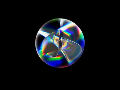 AI Sphere - Virtual Assistant 3d ai animation artificial intelligence branding colors glass illustration mobile mobile app motion motion graphics product design sphere ui virtual assistant voice voice assistant