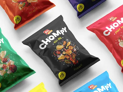 M10 Chompy - Package Design brand design brand development brand identity brand logo branding design graphic design logo vector