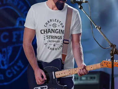 Charity T-Shirt/Type Lockup apparel branding charity design identity retro swag type typography