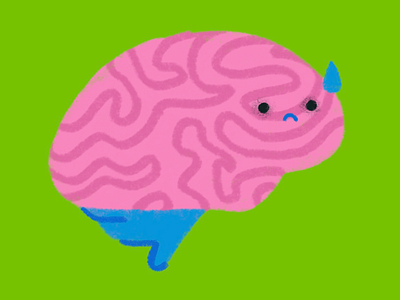brain strain brain burnout care green health mental mental health sad sadness stress tired wellness