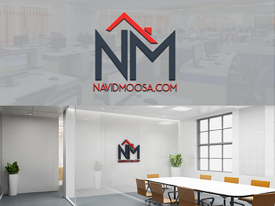 NAVIDMOOSA Logo Design branding logos marketing logo design navidmoosa logo design property marketing real estate logo design