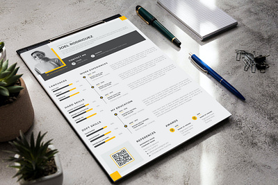 CV Template clean clean cv cover letter cv design cv job cv resume cv template decign resume design illustration minimal modern modern cv professional cv professional modern cv resume resume design resume modern resume template work