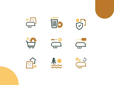Vector Icons design graphic icon illustration vector