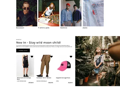 Di Sabatino - streetwear ecommerce brutalism design fashion minimal streetwear ui ux