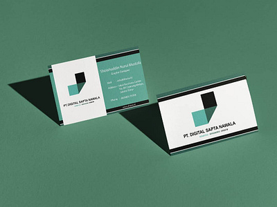 Digital Sapta Nawala Bussiness Card branding bussinesscard card design graphic design mockup mockup design