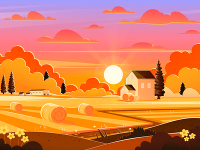 Morning illustration animation app branding climate cuberto design galaxy graphic design halolab house illustration logo morning night sunrise sunset ui ux vector weather