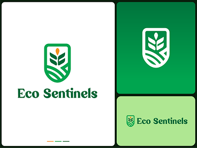 ECO SENTINELS eco graphic design logo team logo