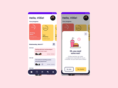 Tasks & Schedule App - UI Challenge! design designchallenge designpractice dribbbleredesign screenreplication tasksapp ui uiux