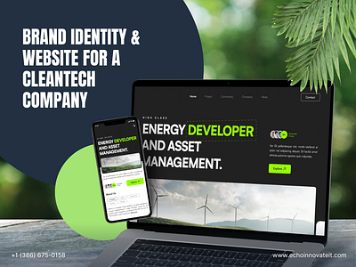 Brand Identity & Website for Cleantech Company Saapro animation graphic design ui