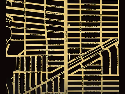 Section Map creative map custom map location map